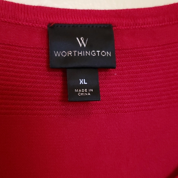 Red sweater dress - Picture 2 of 5